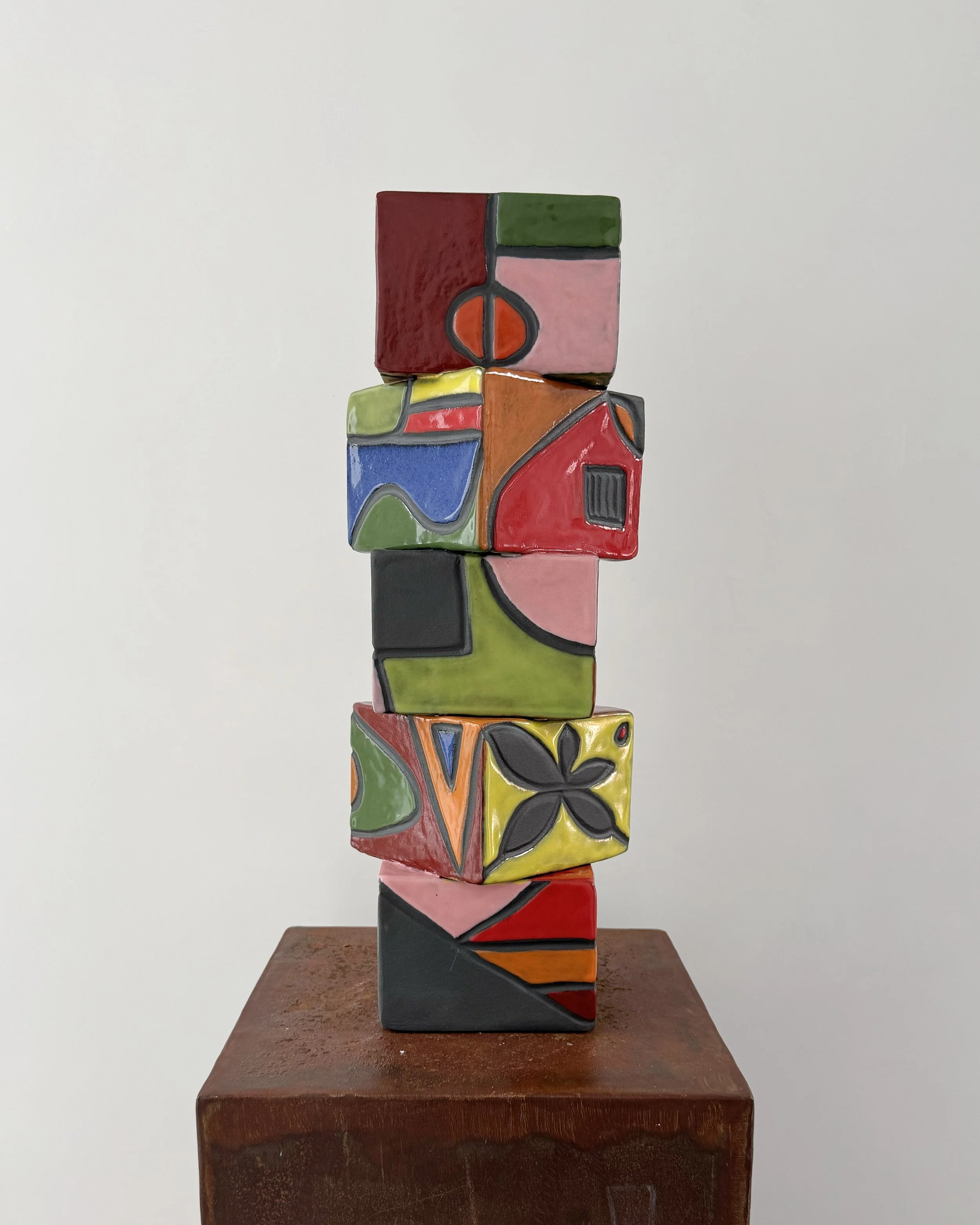 Multi, Carved, 16.5" x 6.5"