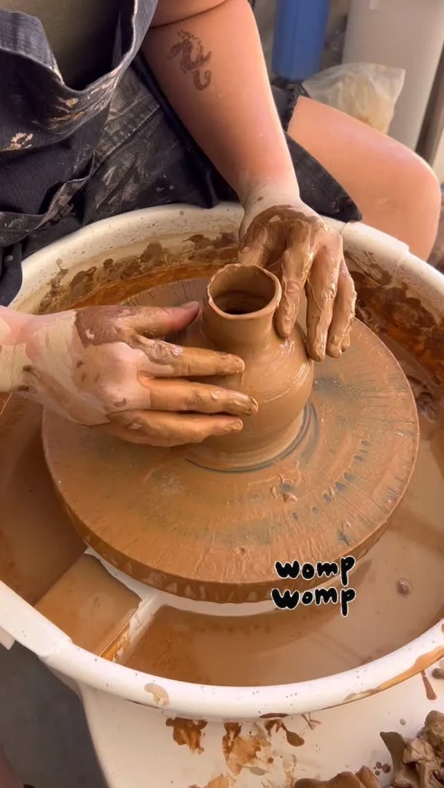 You gotta be flexible with your plans when working with clay! Things don’t always end up the way you planned. That being said, we made the best of plans for a studio space….but due to reasons out of our control, we haven’t signed