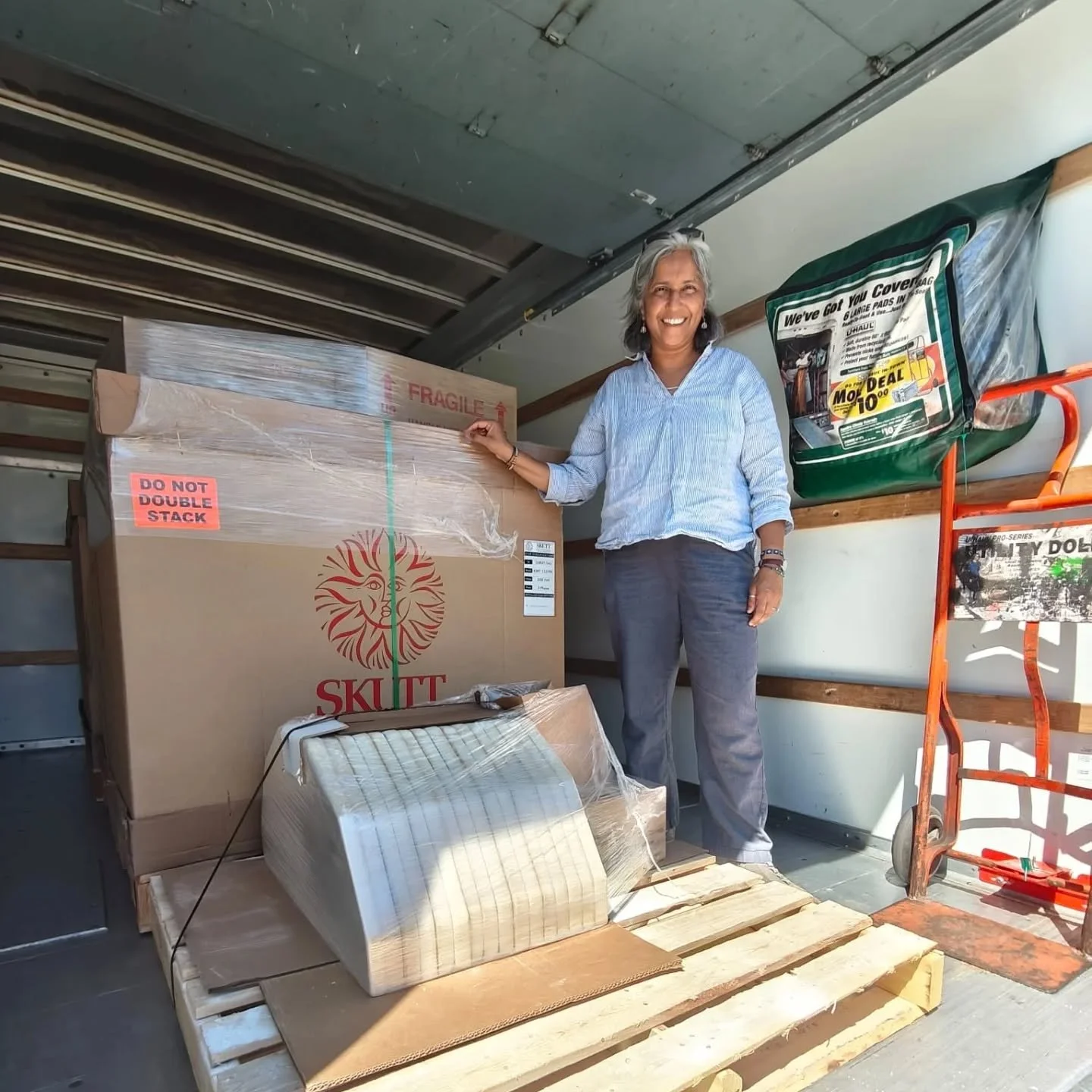 Our new kilns are installed, but it's more than that. Read until the end.

When ceramics are processed in a kiln, the prolonged high temperatures cause the clay particles to partially melt and flow together. In an initial firing, shrinkage is common.