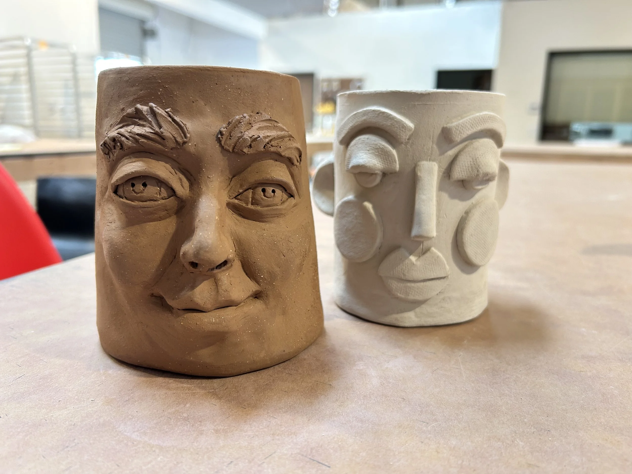 Face Mug/Pot Workshop Saturday April 18 | 12p - 4p