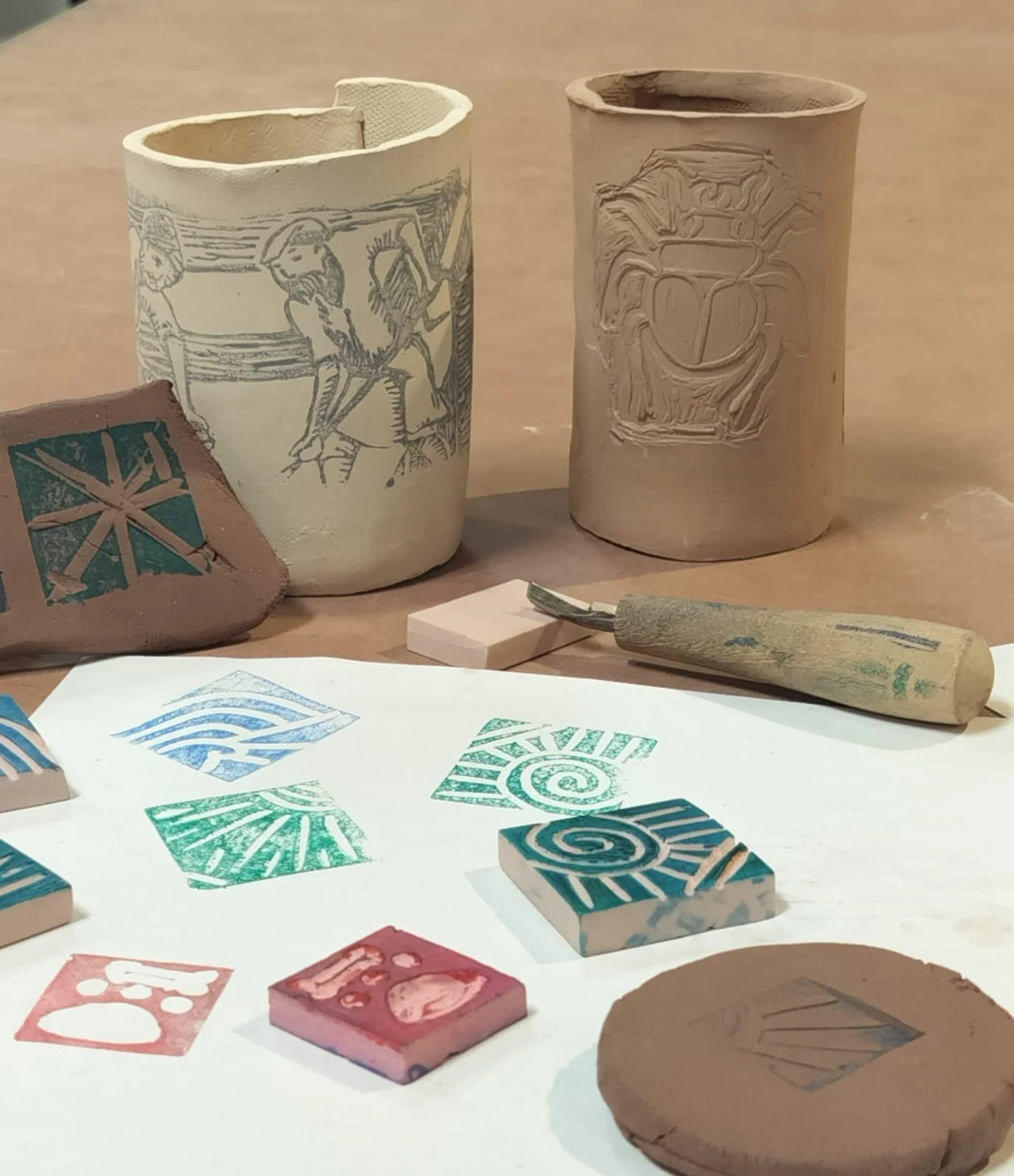 Rubber Stamp Carving Workshop Saturday May 9 | 12p - 4p