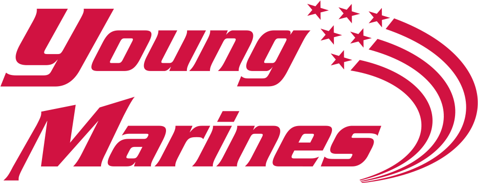 Young Marines logo.