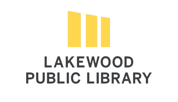 Lakewood Public Library logo.