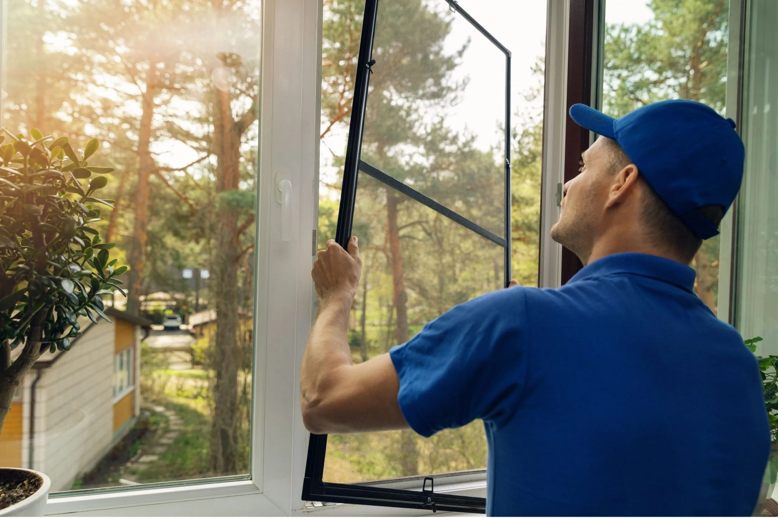 Residential window glass replacement and repair