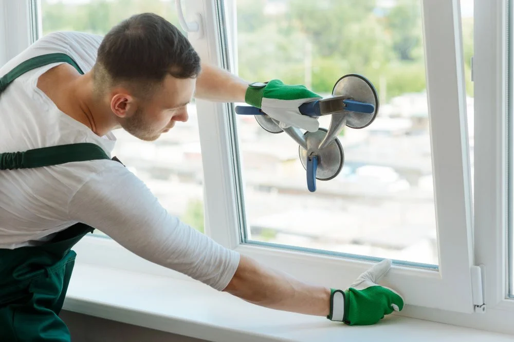 Professional residential window glass replacement by LME Glass