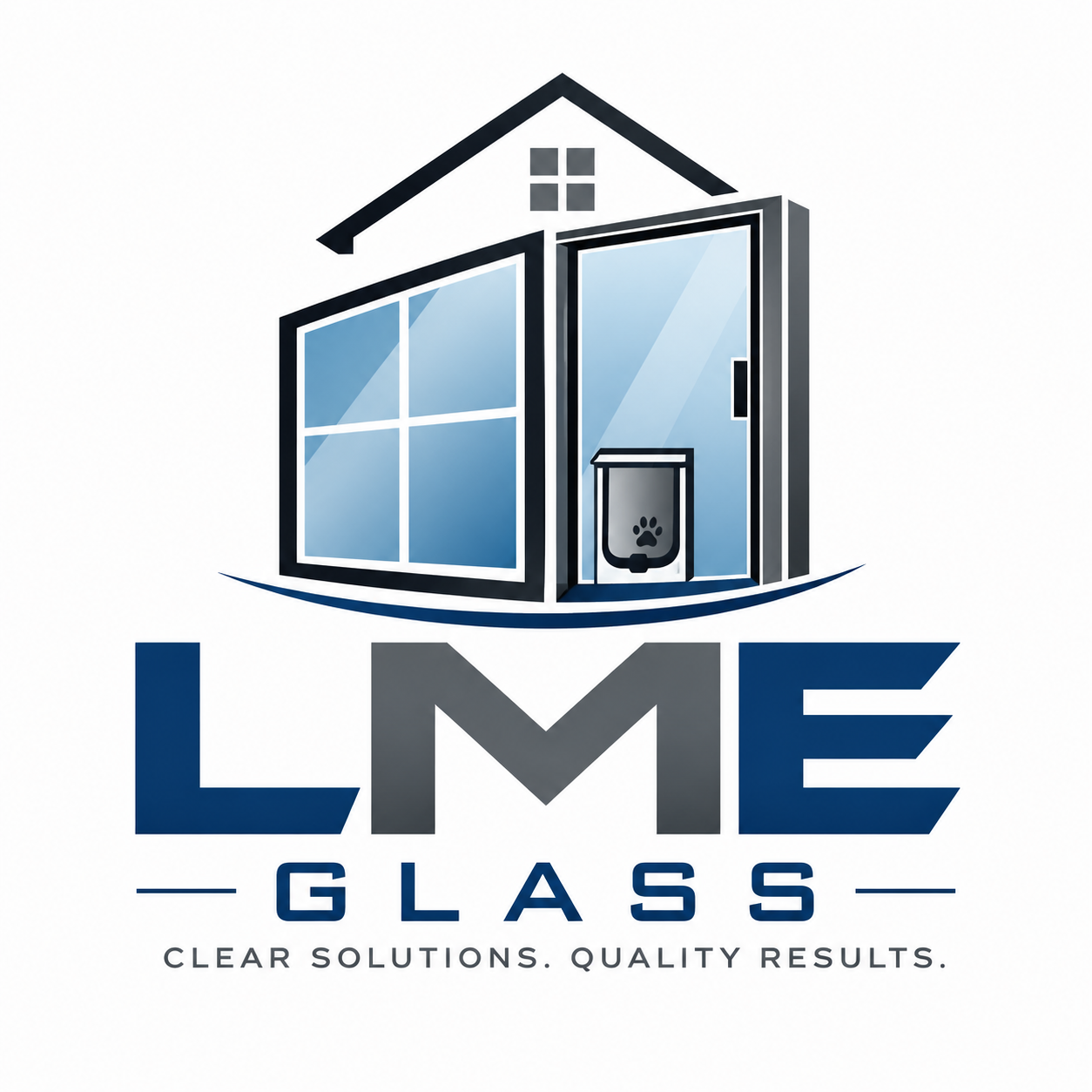 LME Glass – glass replacement and in-glass pet door installation
