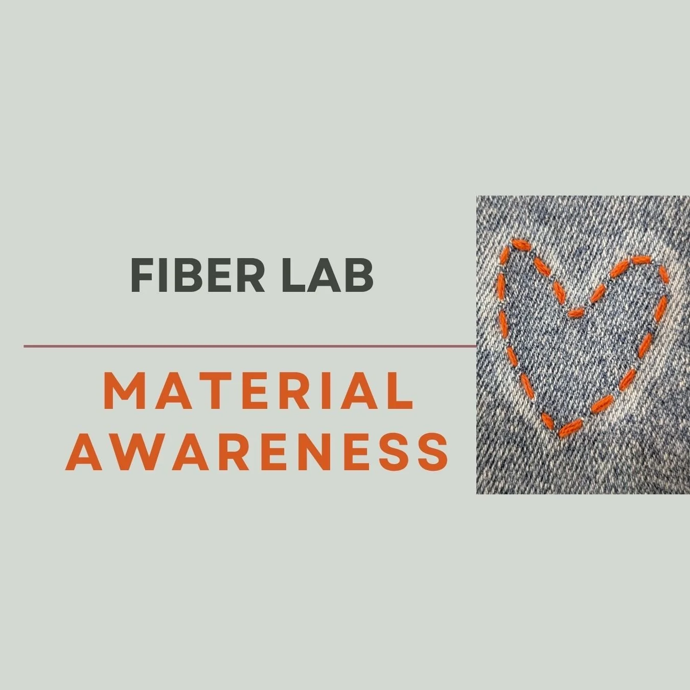 Fiber Lab - Summer Youth Camp - Material Awareness 