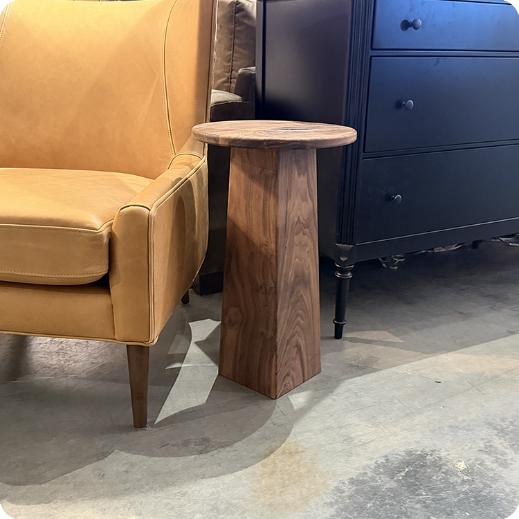 Walnut Accent Table