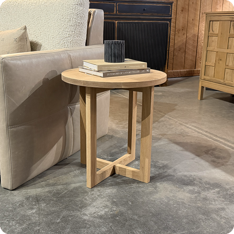 White Oak End Table