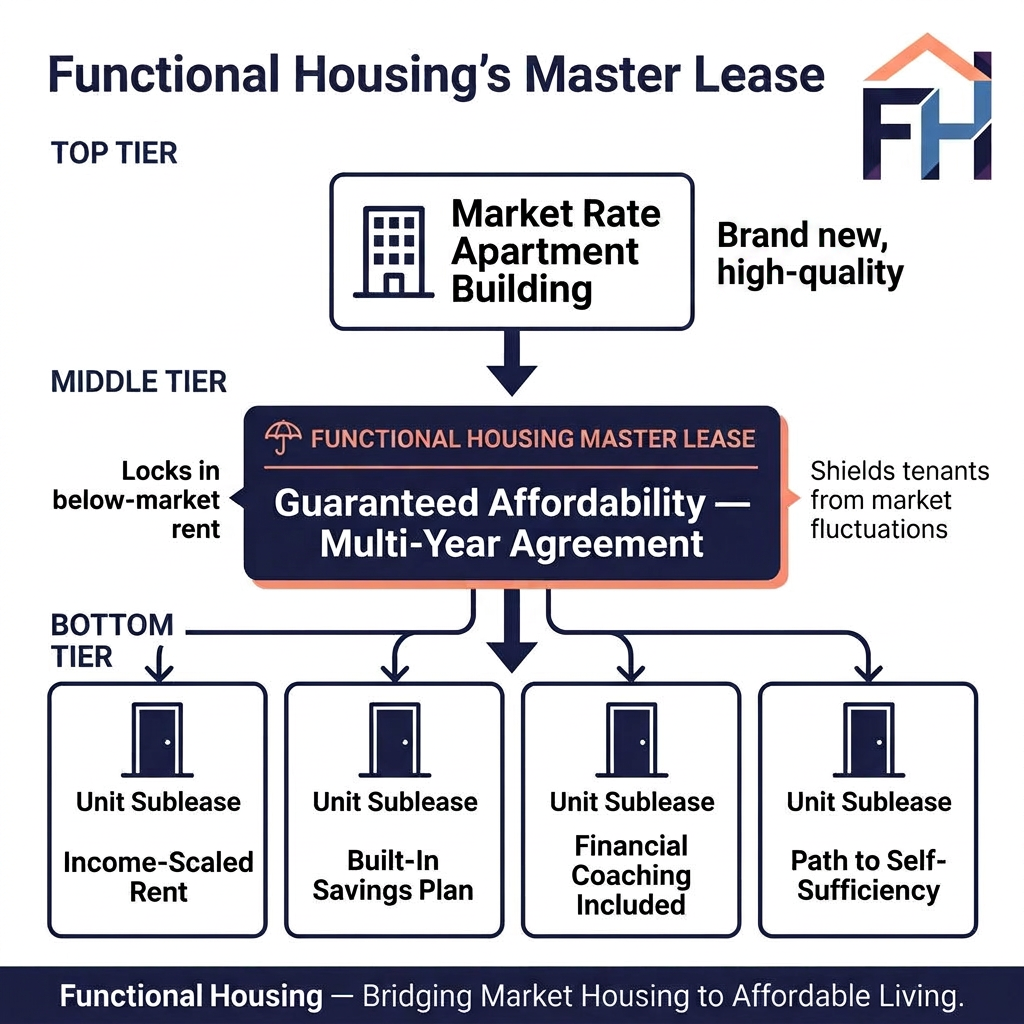 What is a master lease diagram