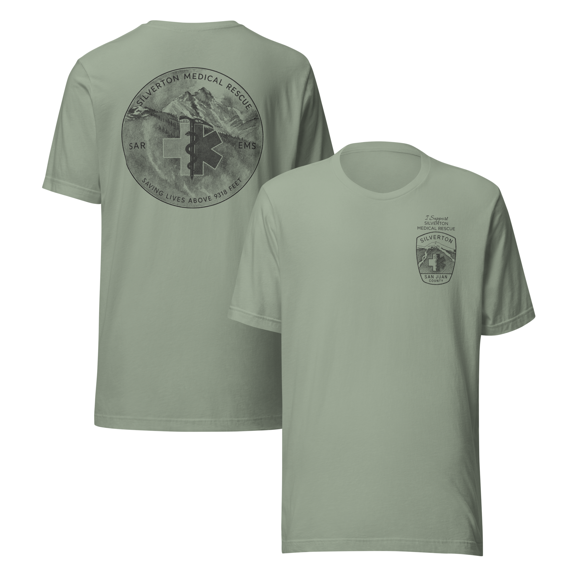 unisex-staple-t-shirt-sage-front-and-back-6a4bde6d6dde9.png