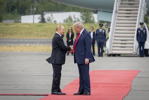 Trump and Putin in Alaska, 2025