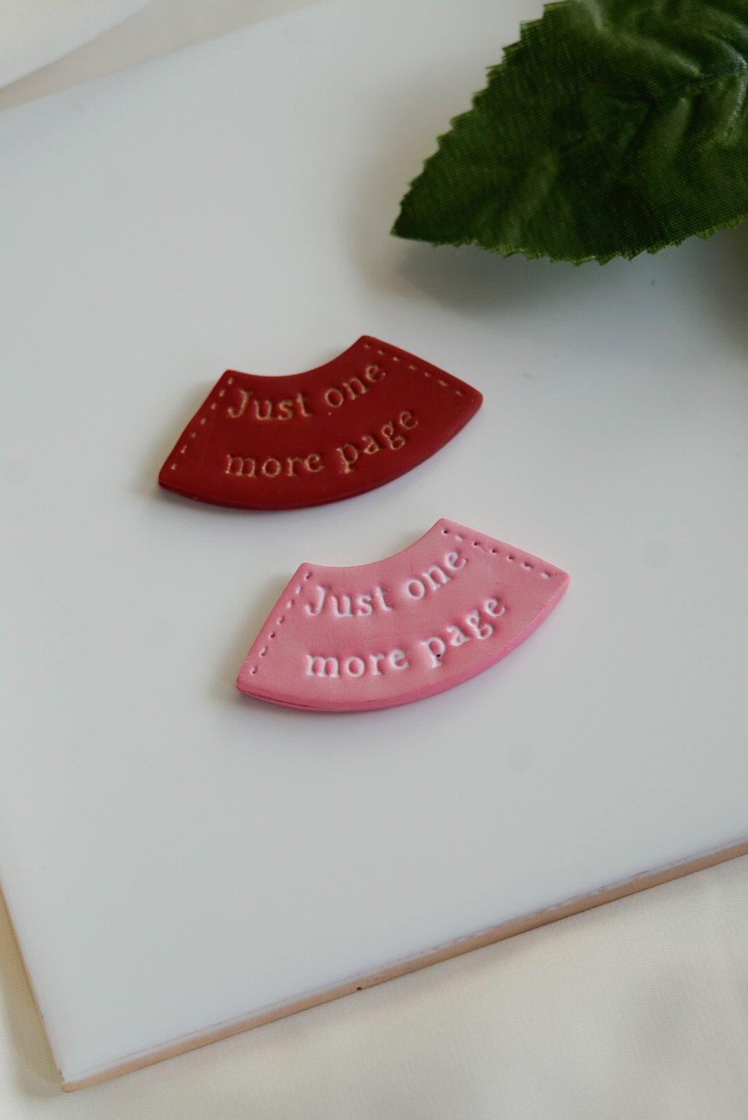 “Just one more page” Bookmark