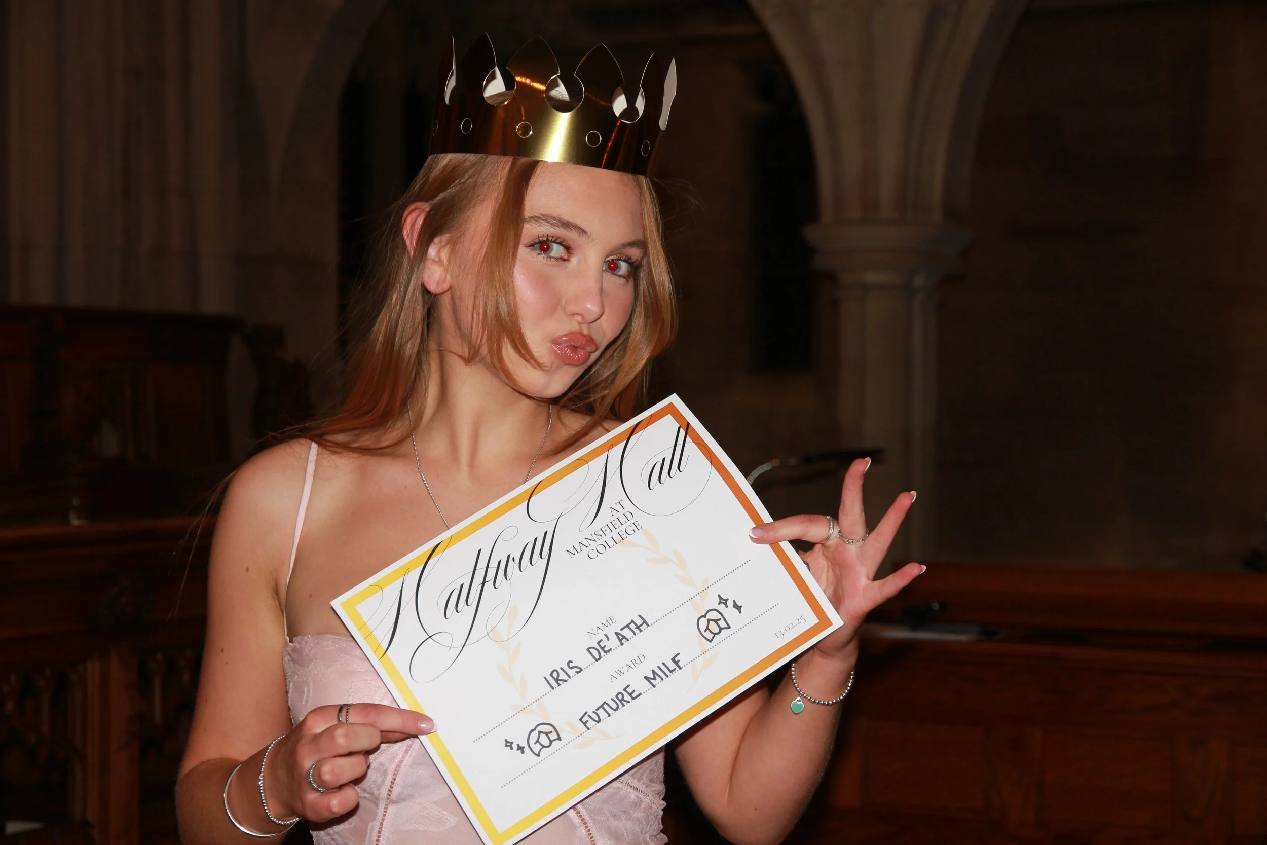 Mansfield's Halfway Hall, Hilary '25