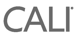 The text 'CALI' written in large bold letters.