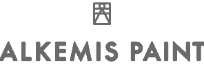 Alkiemis Paint logo with a paintbrush icon above the company name