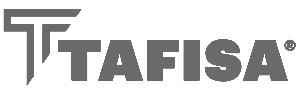 Tafisa logo in black and gray text