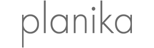 The word 'planika' written in lowercase letters in a simple font