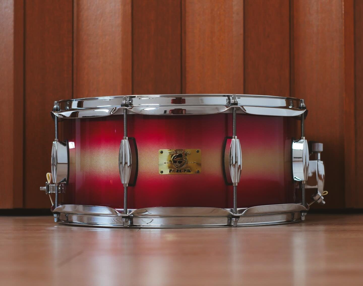 A sweet little Pork Pie came in for @timattwo 

Another well built drum making my job easy. What was the issue with this drum? 

Well it played fine and did everything it should. I do think most drums benefit from the right edges and snare beds thoug