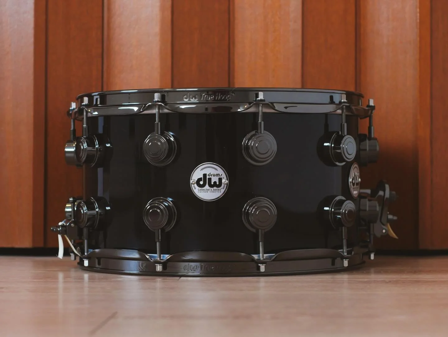 Big Black DW for @_kmd3 

This drum came in and felt pretty choked out and lifeless. 

The edges were levelled and pretty consistent. The one issue is the peak of the edge wasn&rsquo;t where it should be. In some case when edges aren&rsquo;t sitting 