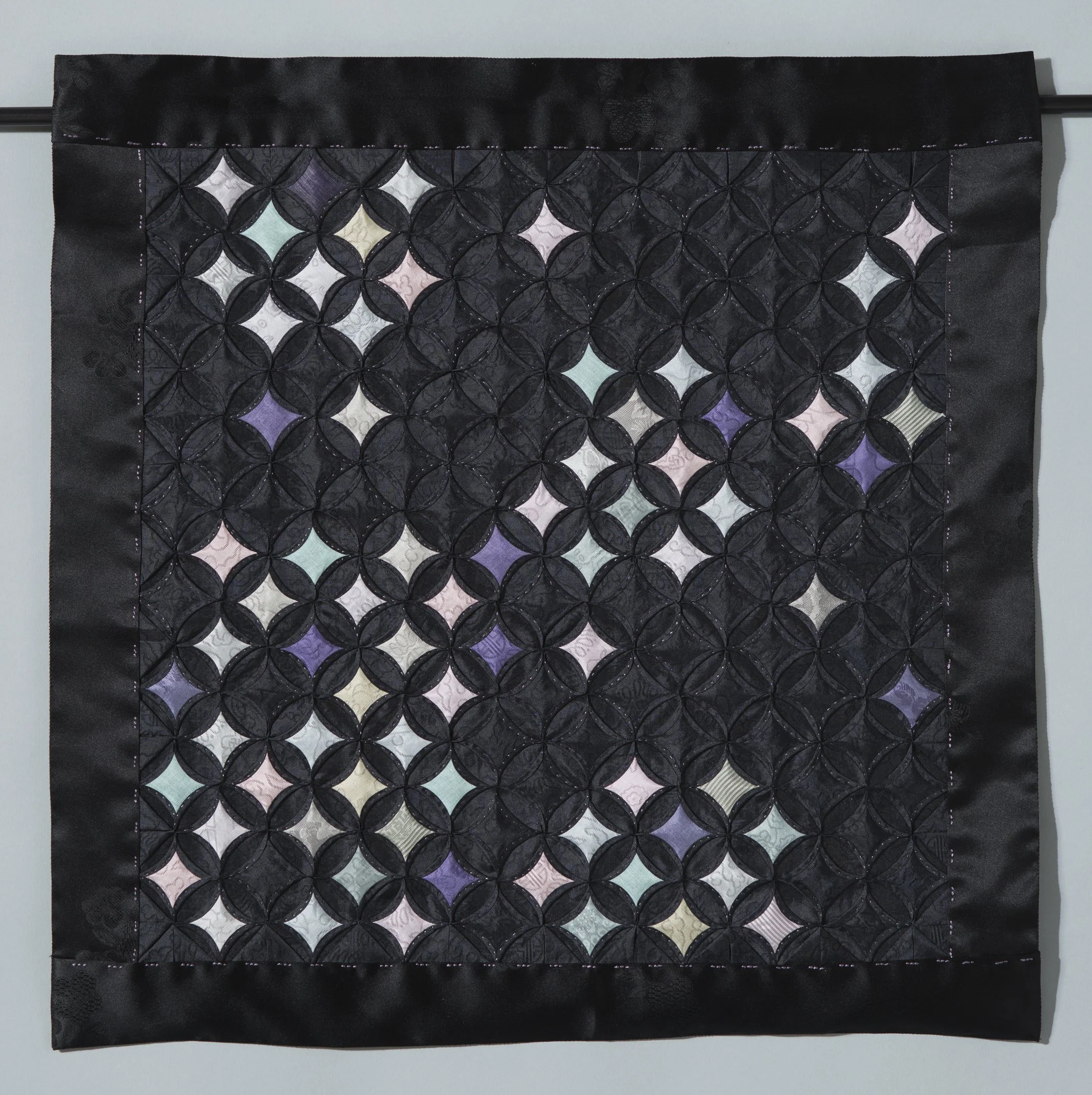 Luminous I, 2017 | Sukgosa (silk gauze), Yangdan (silk damask) | H 22 × W 22 inches |
Asian Art Museum Collection 
