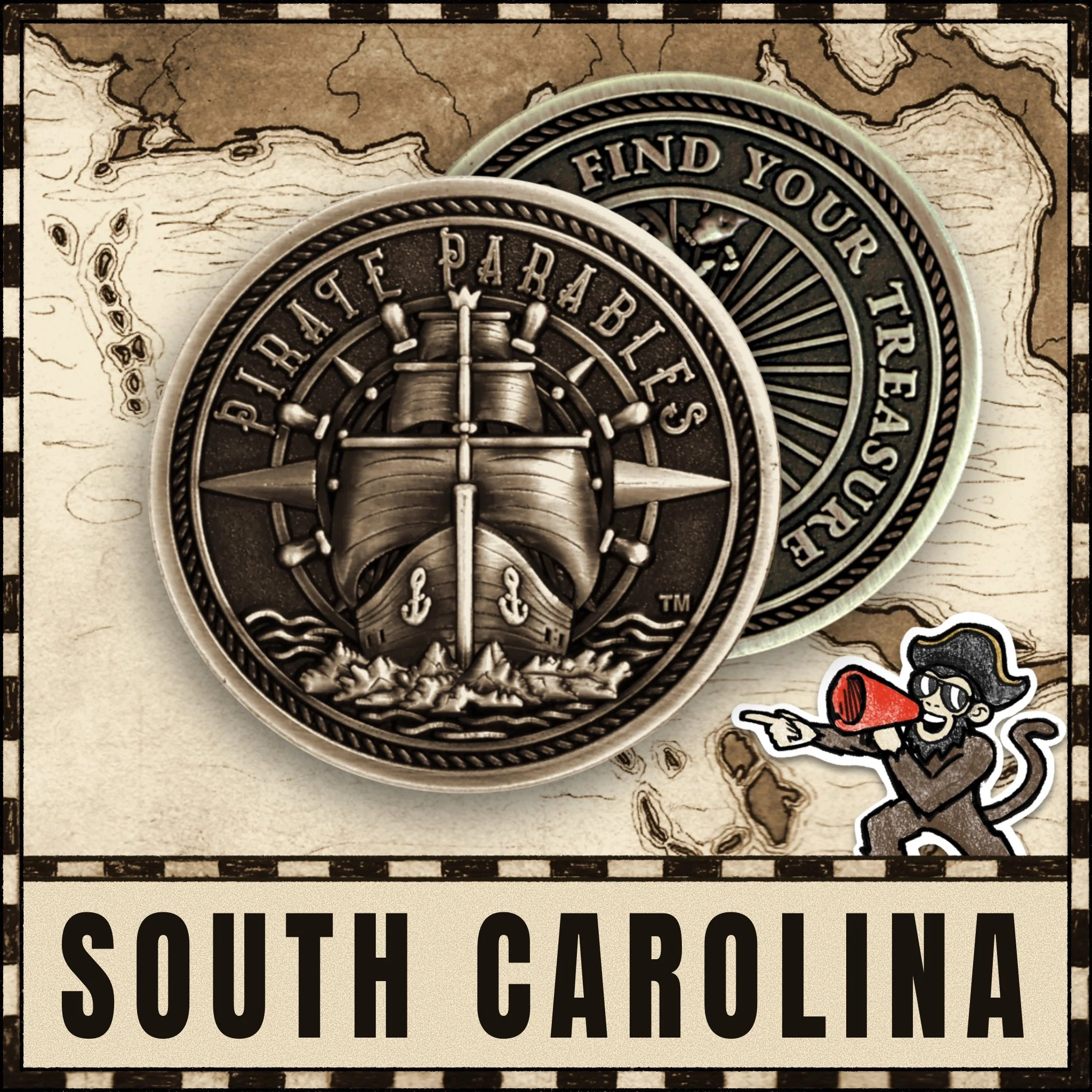 South Carolina — Treasure Outpost Kit