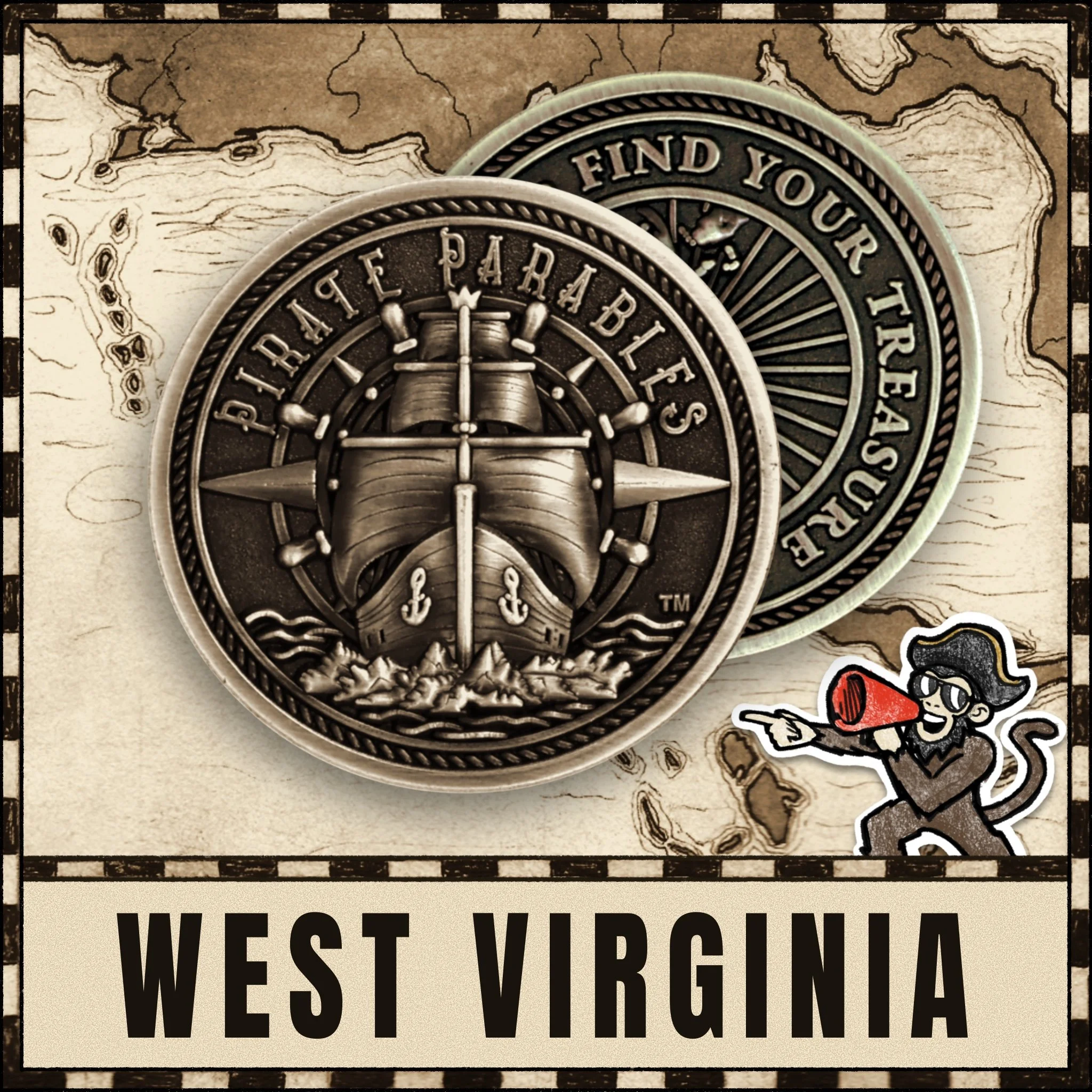 West Virginia — Treasure Outpost Kit