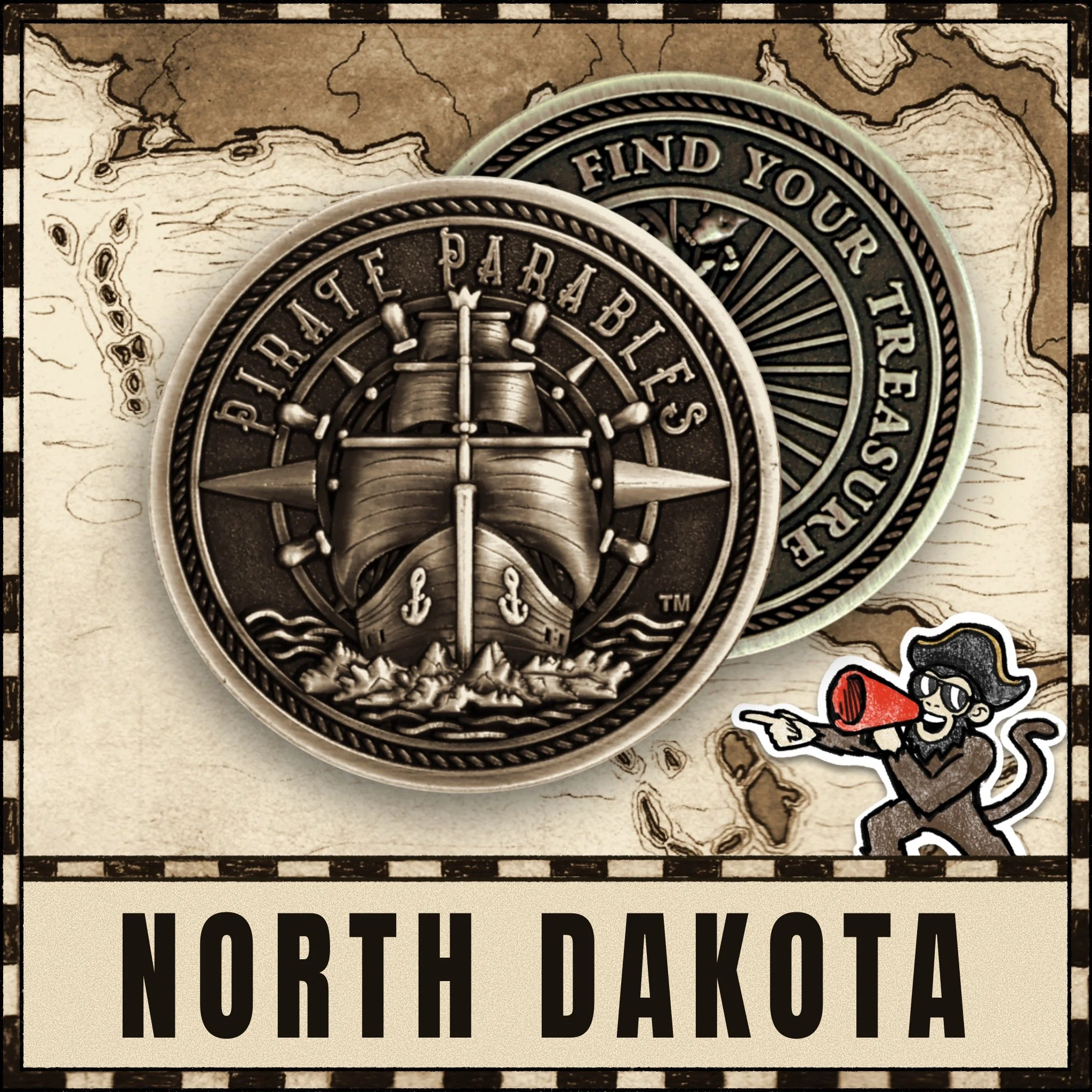 North Dakota — Treasure Outpost Kit