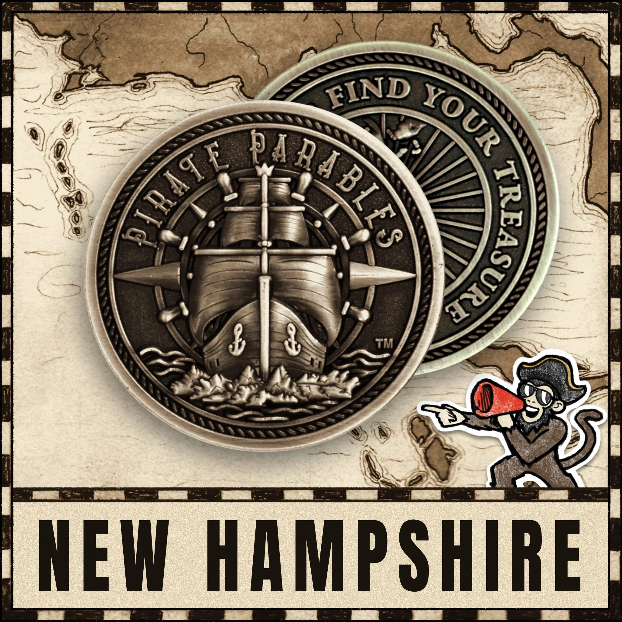 New Hampshire — Treasure Outpost Kit