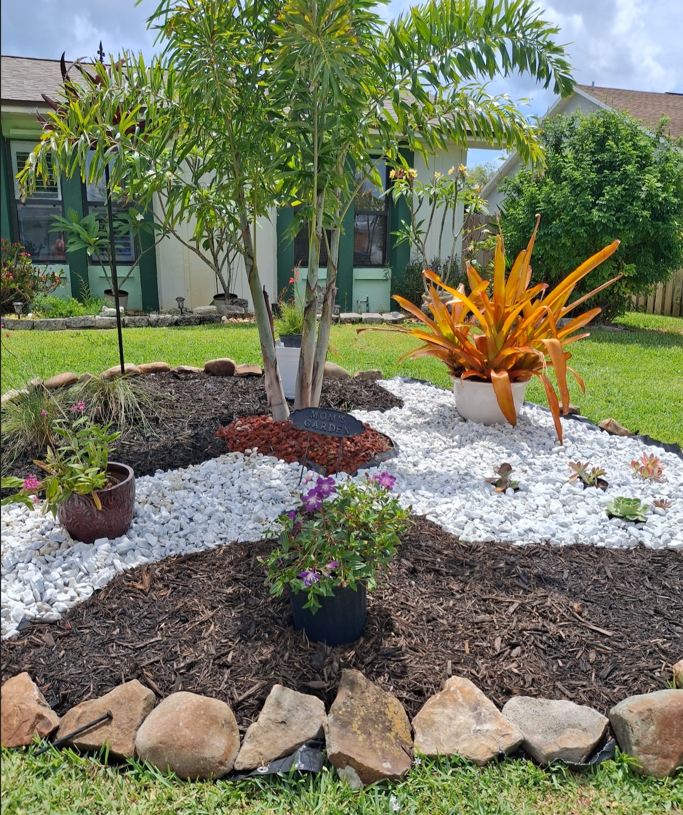 Garden design virtual consultation- client brought to life on her own! 