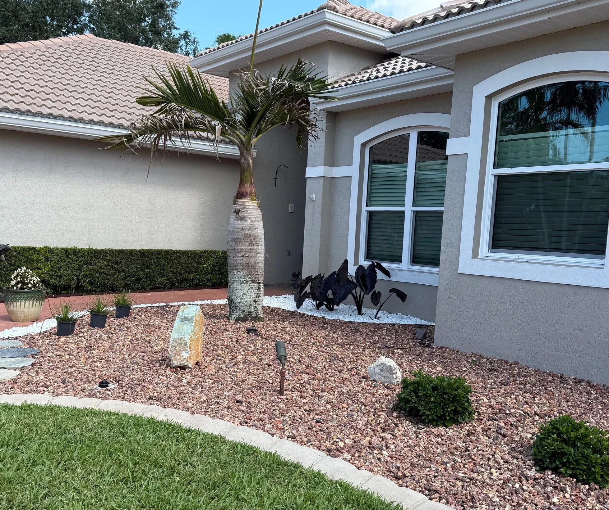 Modern Zen Drawing Garden