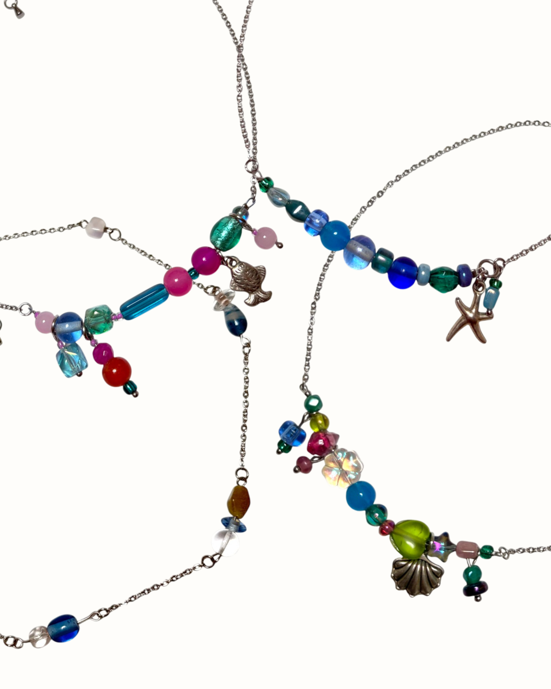 Chained Sirena Necklaces ⋆.*𓆝✧𓇼𖦹 °