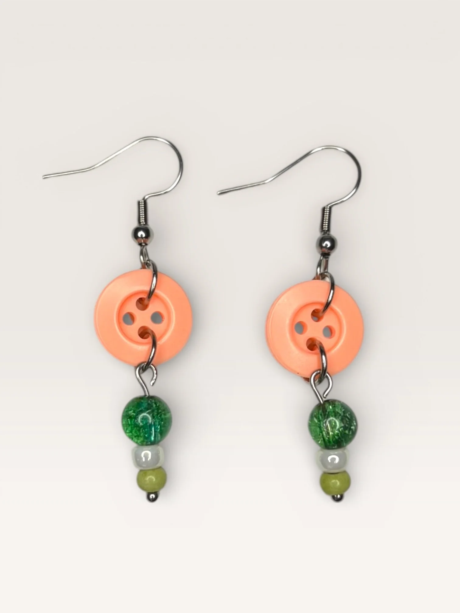 Fawn Button Earrings ⚉𓍯𓂃𓏧✮⋆˙