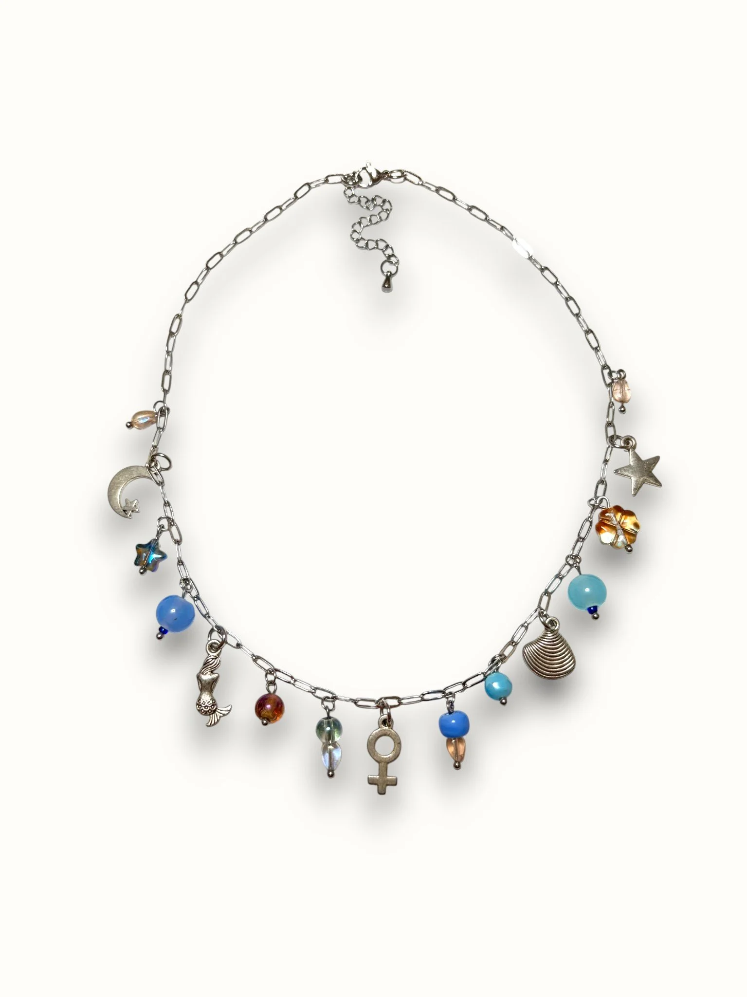 Sirena Charm Necklace 𓇼𓏲*ੈ✩‧₊˚