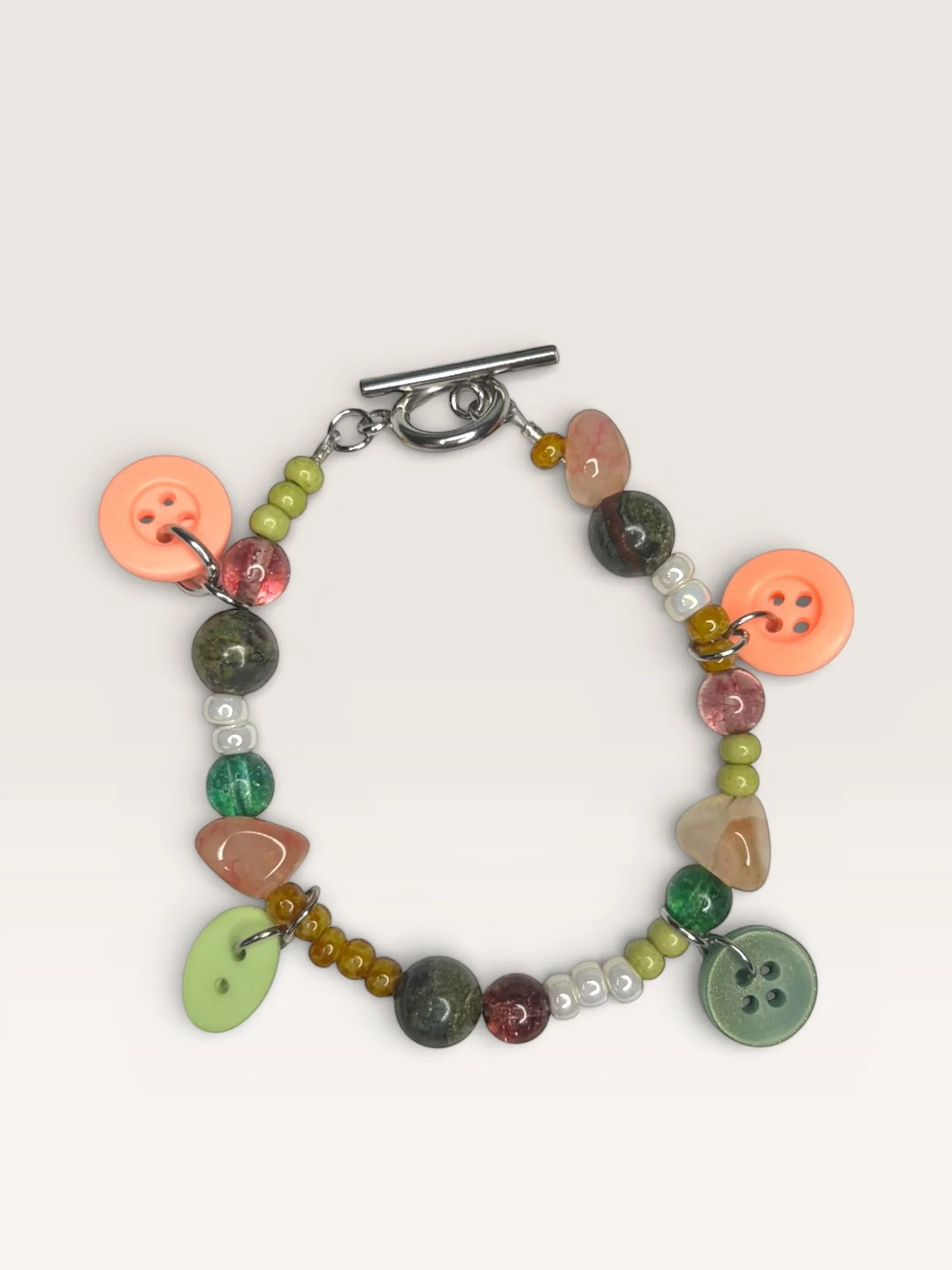 Fawn Button Bracelet ⚉𓍯𓂃𓏧✮⋆˙