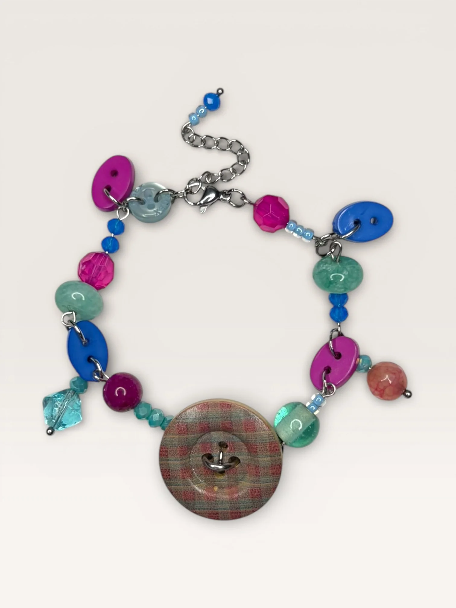 Lollypop Big Button Bracelet ⚉𓍯𓂃𓏧✮⋆˙