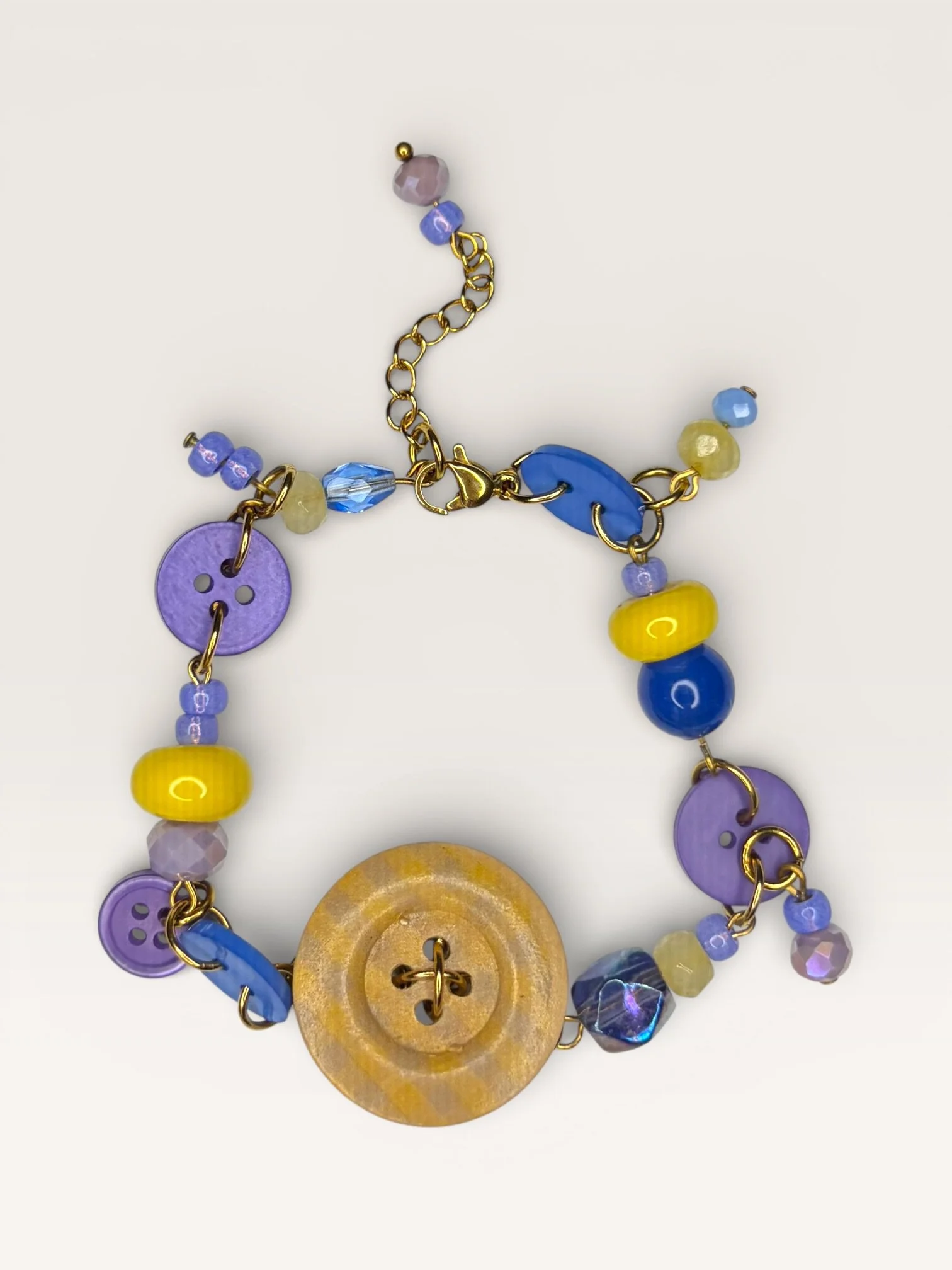 Lullaby Big Button Bracelet ⚉𓍯𓂃𓏧✮⋆˙