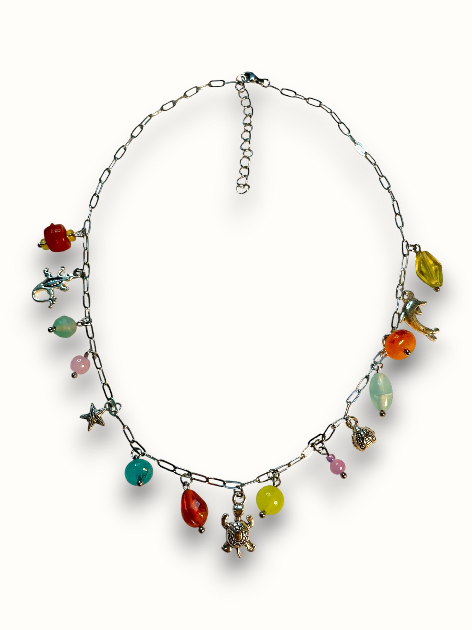 Star-Fish Charm Necklace ⋆.*𓆝✧