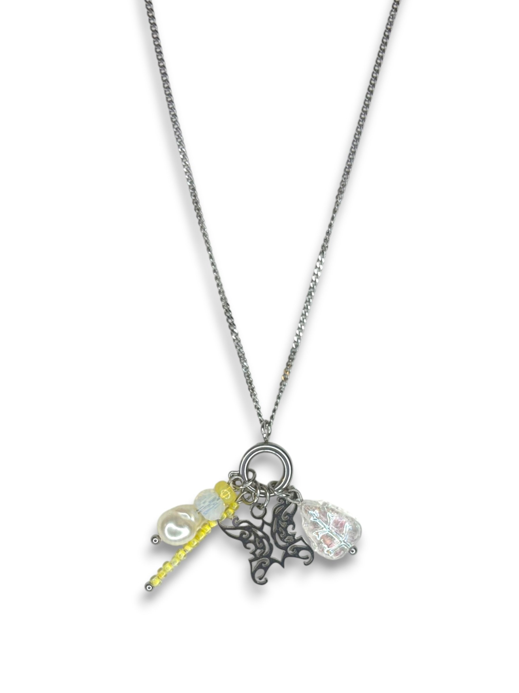 Daylight Yellow Charmer Necklace in Yellow