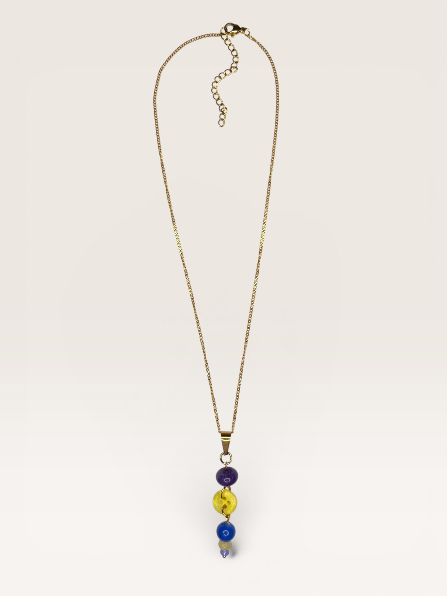 Lullaby Chain Button Necklace ⚉𓍯𓂃𓏧✮⋆˙