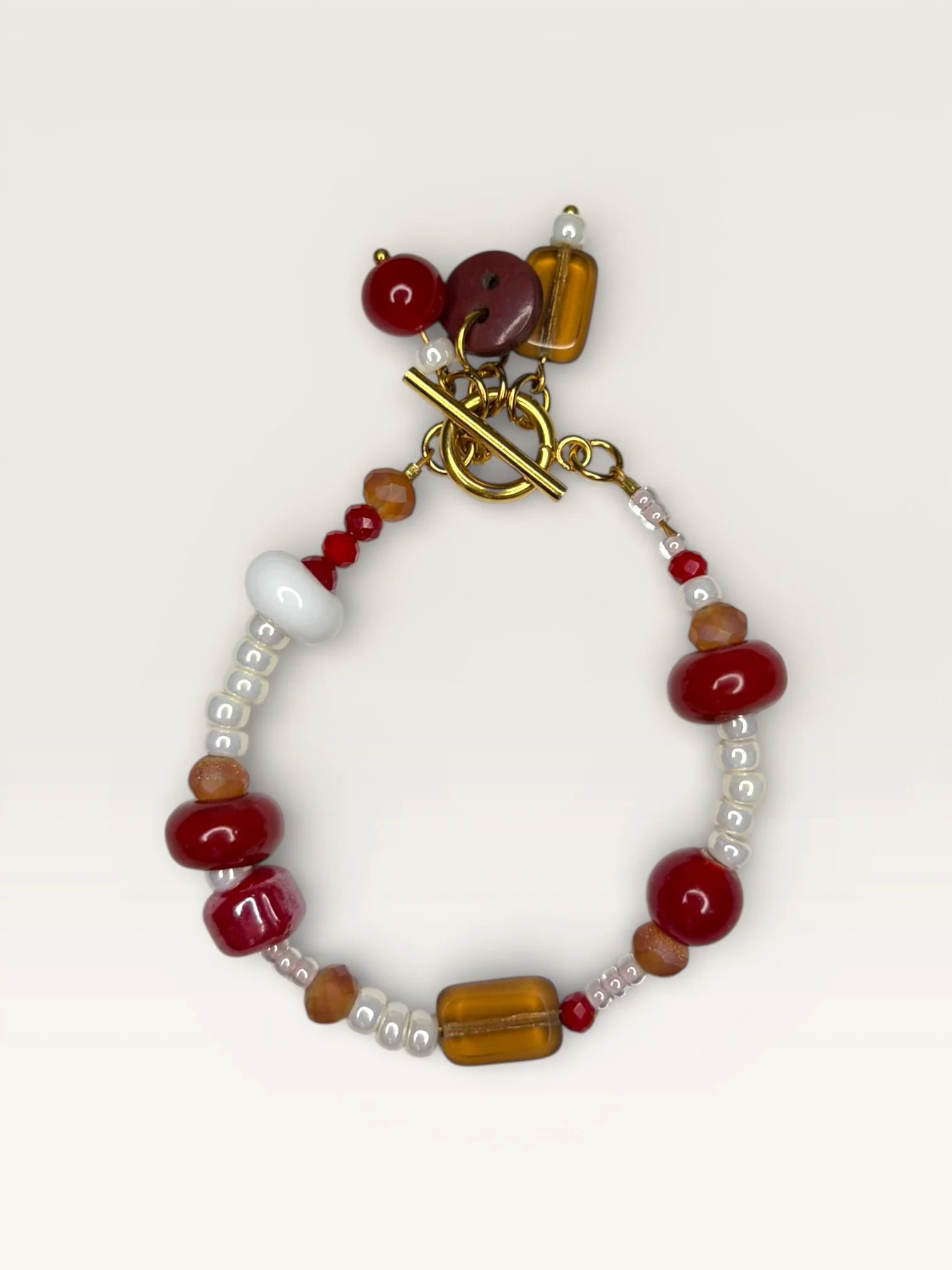 Picnic Button Bracelet ⚉𓍯𓂃𓏧✮⋆˙