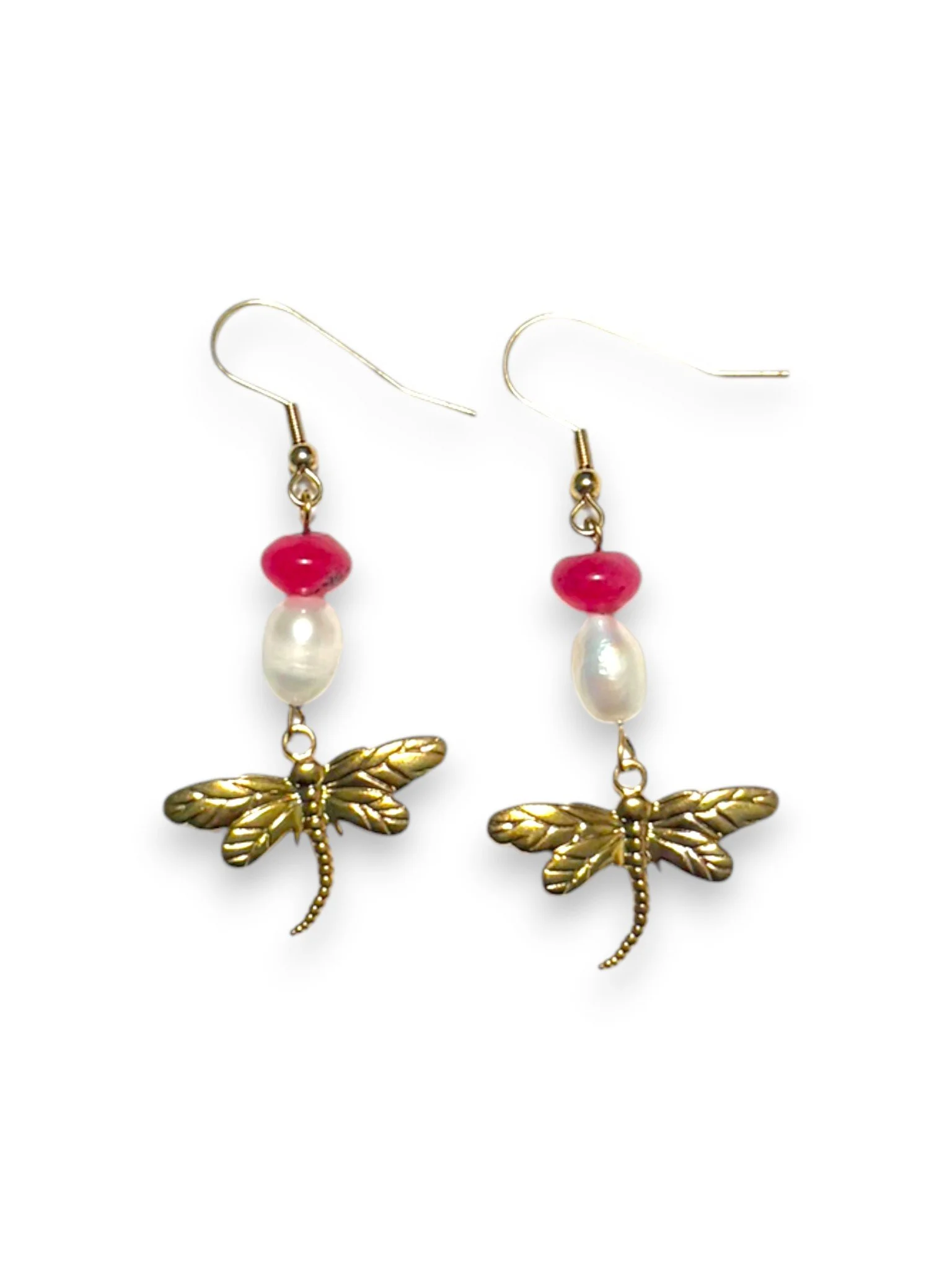 Angel's Dragonfly Earrings ⛦✷✧