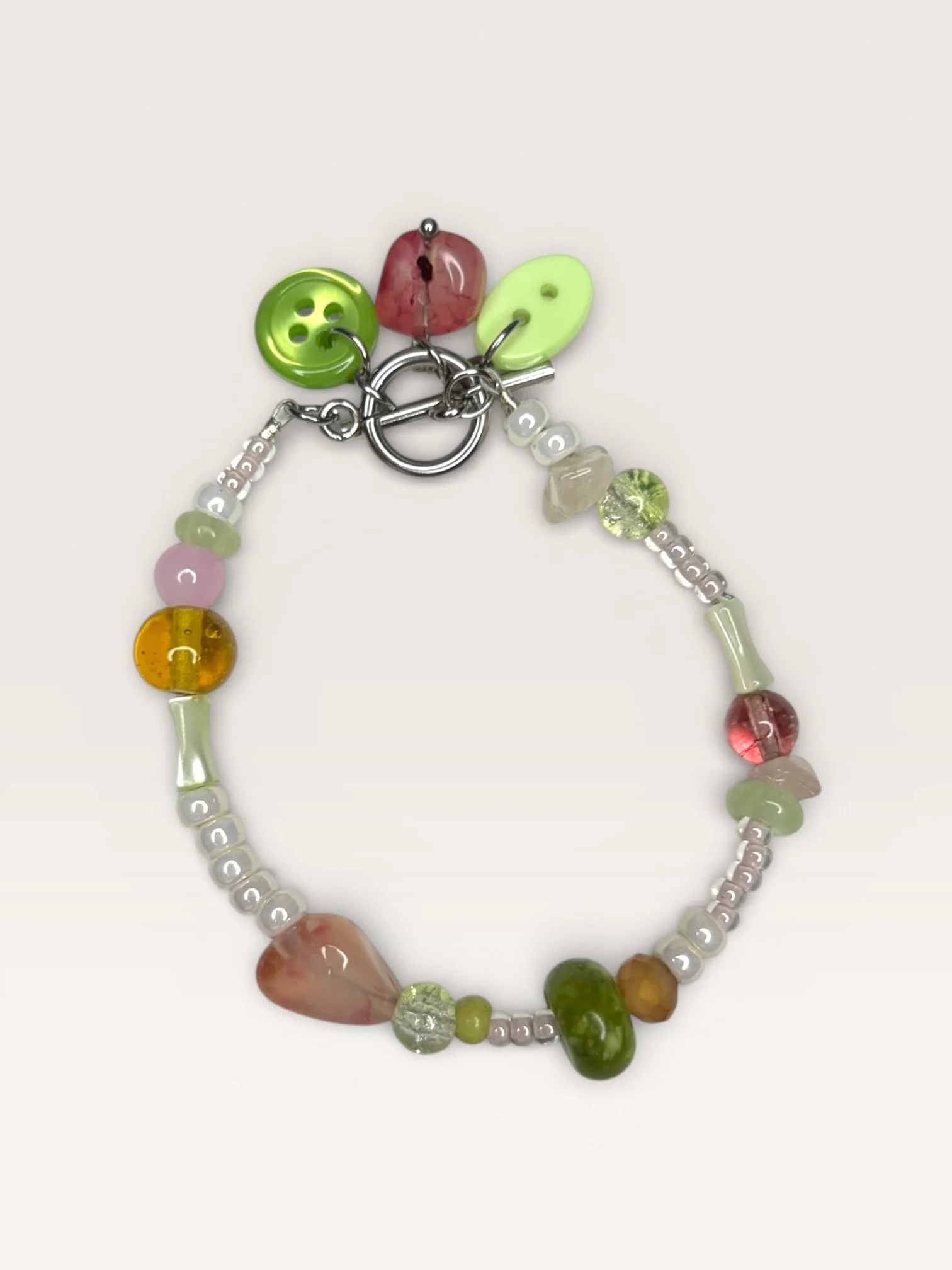 Willow Button Bracelet ⚉𓍯𓂃𓏧✮⋆˙