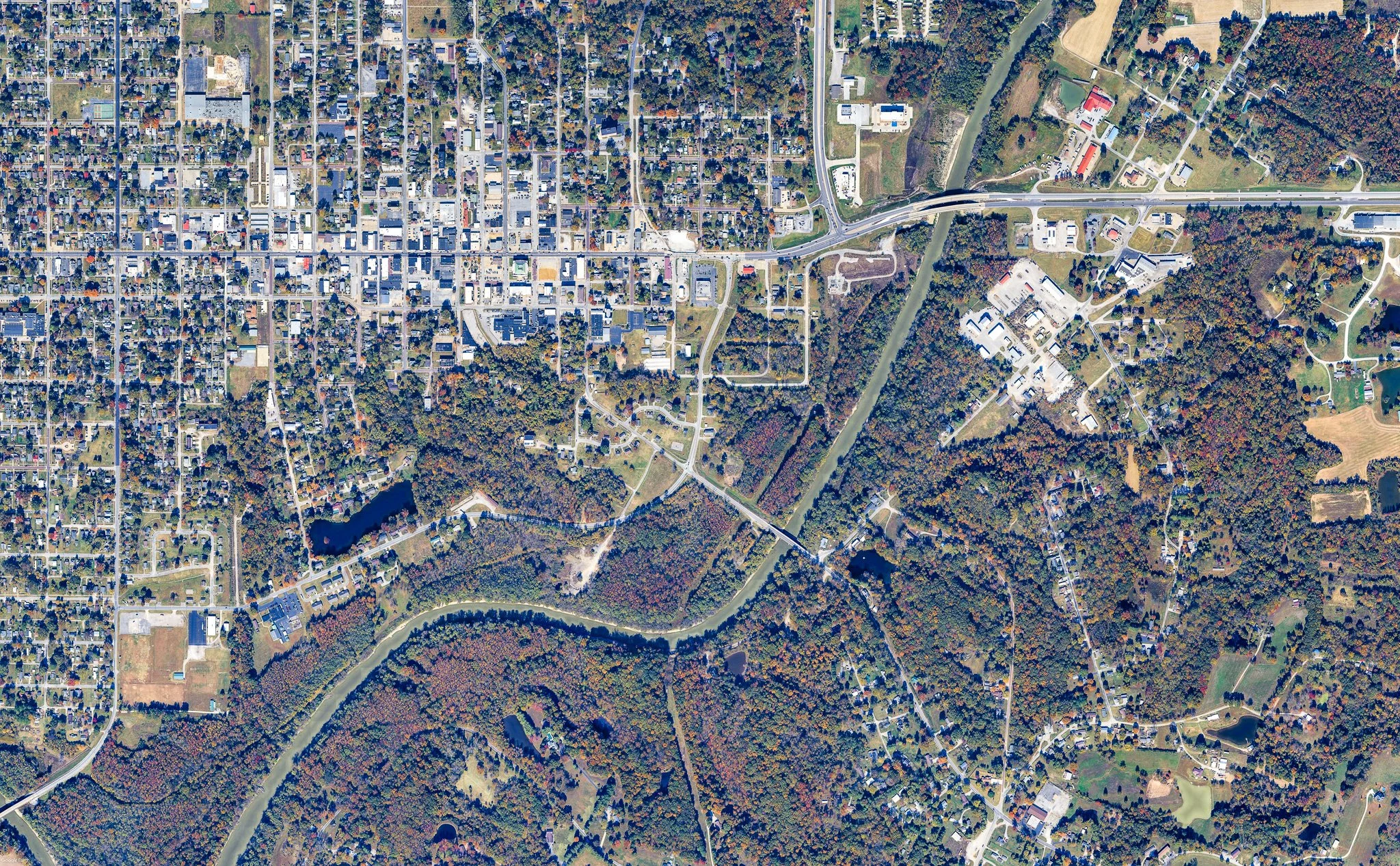 Aerial of Murphysboro