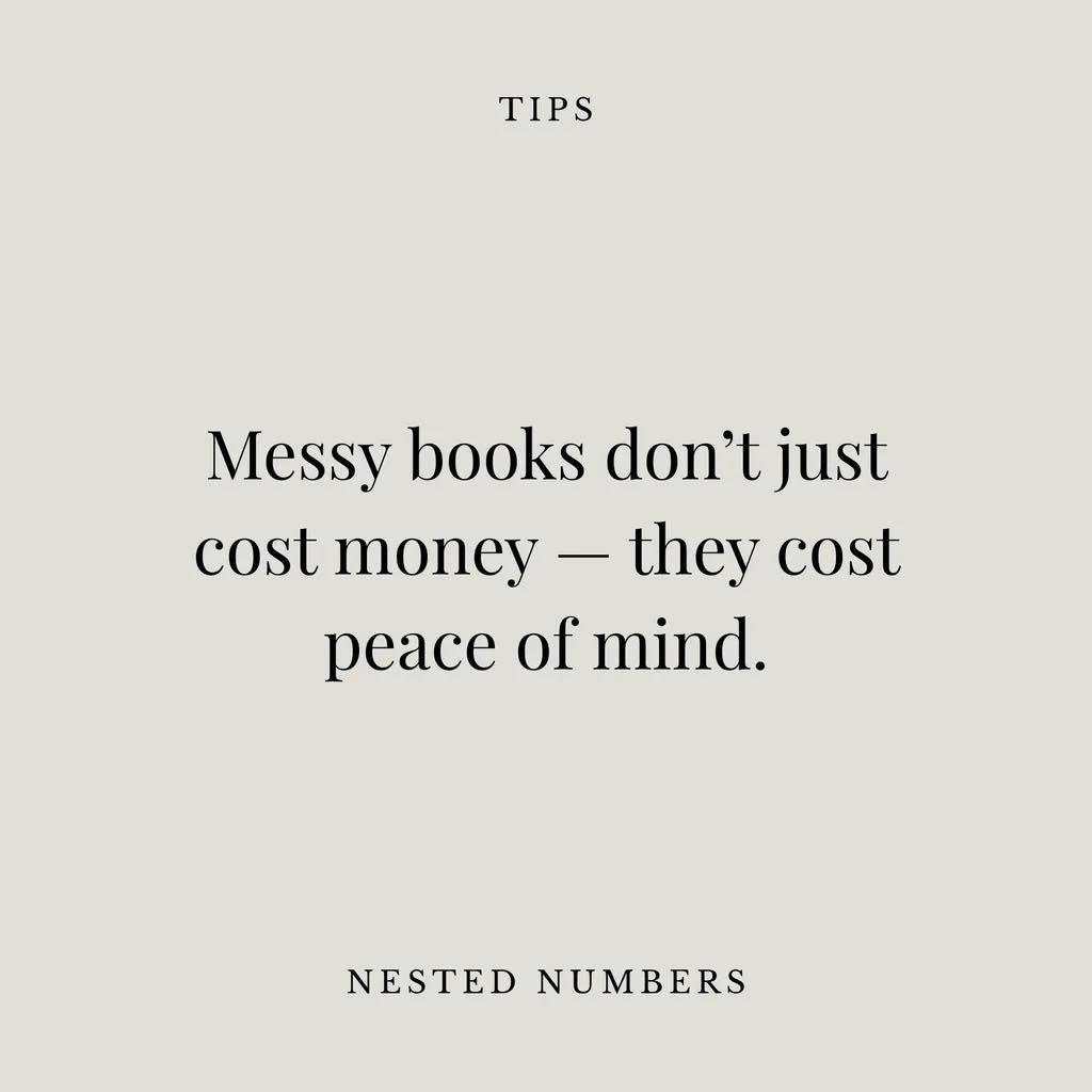 Messy books don&rsquo;t usually feel like a problem &mdash; until tax season hits.
Suddenly you&rsquo;re digging for numbers, second-guessing expenses, and wondering if anything is missing.
When your books aren&rsquo;t organized, filing taxes takes l