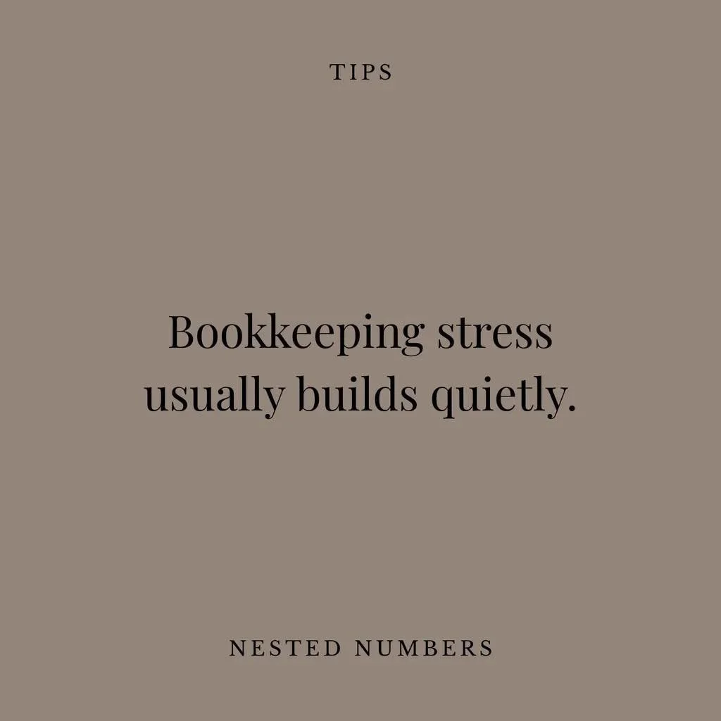 Most bookkeeping stress doesn&rsquo;t come from one big mistake.
It builds slowly &mdash; skipped months, unanswered questions, numbers you don&rsquo;t want to look at.
That&rsquo;s why support and consistency matter more than perfection.
Small steps