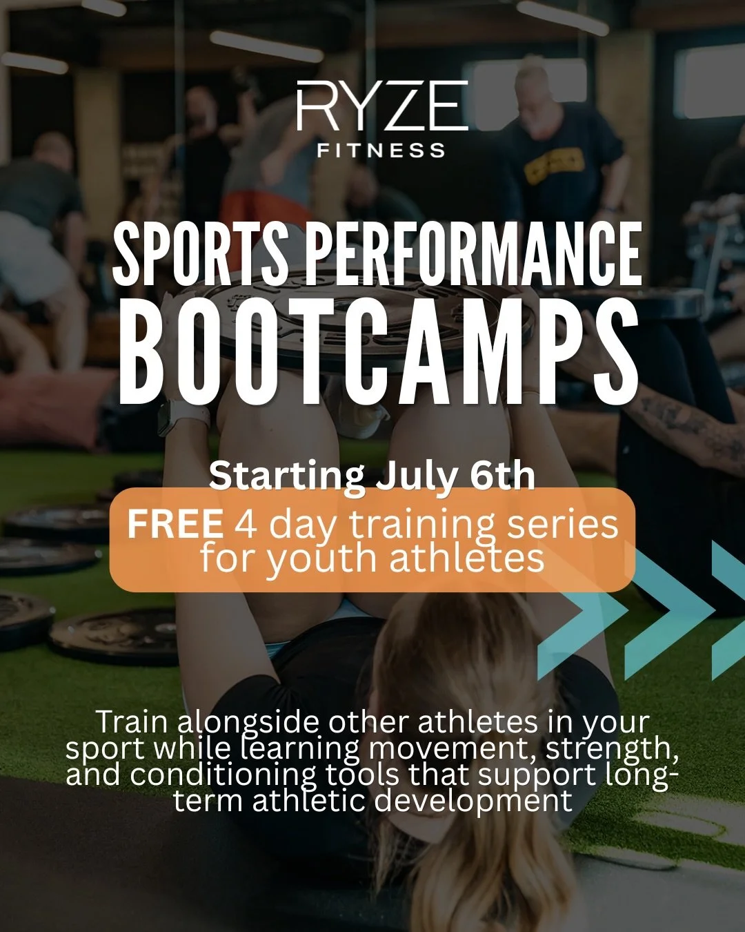 Sports Performance Bootcamps are here! 🏀🏐⚽🏒

Designed for middle and high school athletes, these FREE 4-day bootcamps are an opportunity to learn strength and conditioning alongside other athletes in your sport.

We know families already invest a 