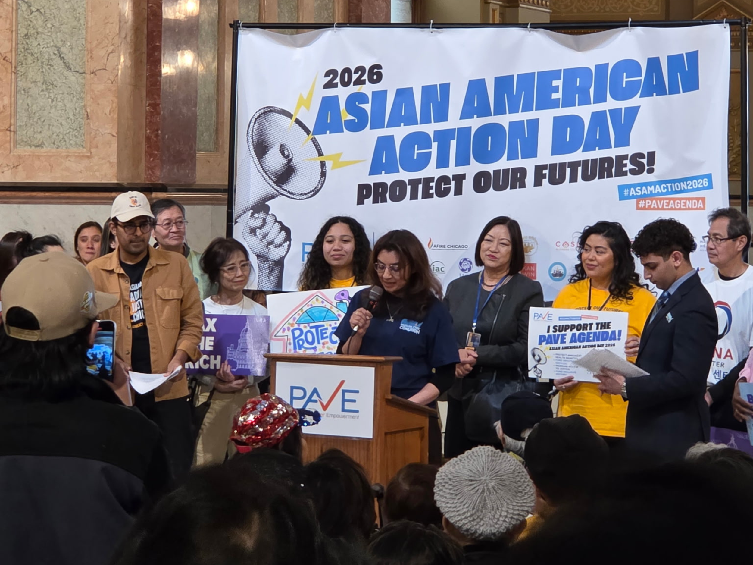 Muslim Civic Coalition Helps Plan and Joins Over 450 Advocates at 2026 Asian American Action Day