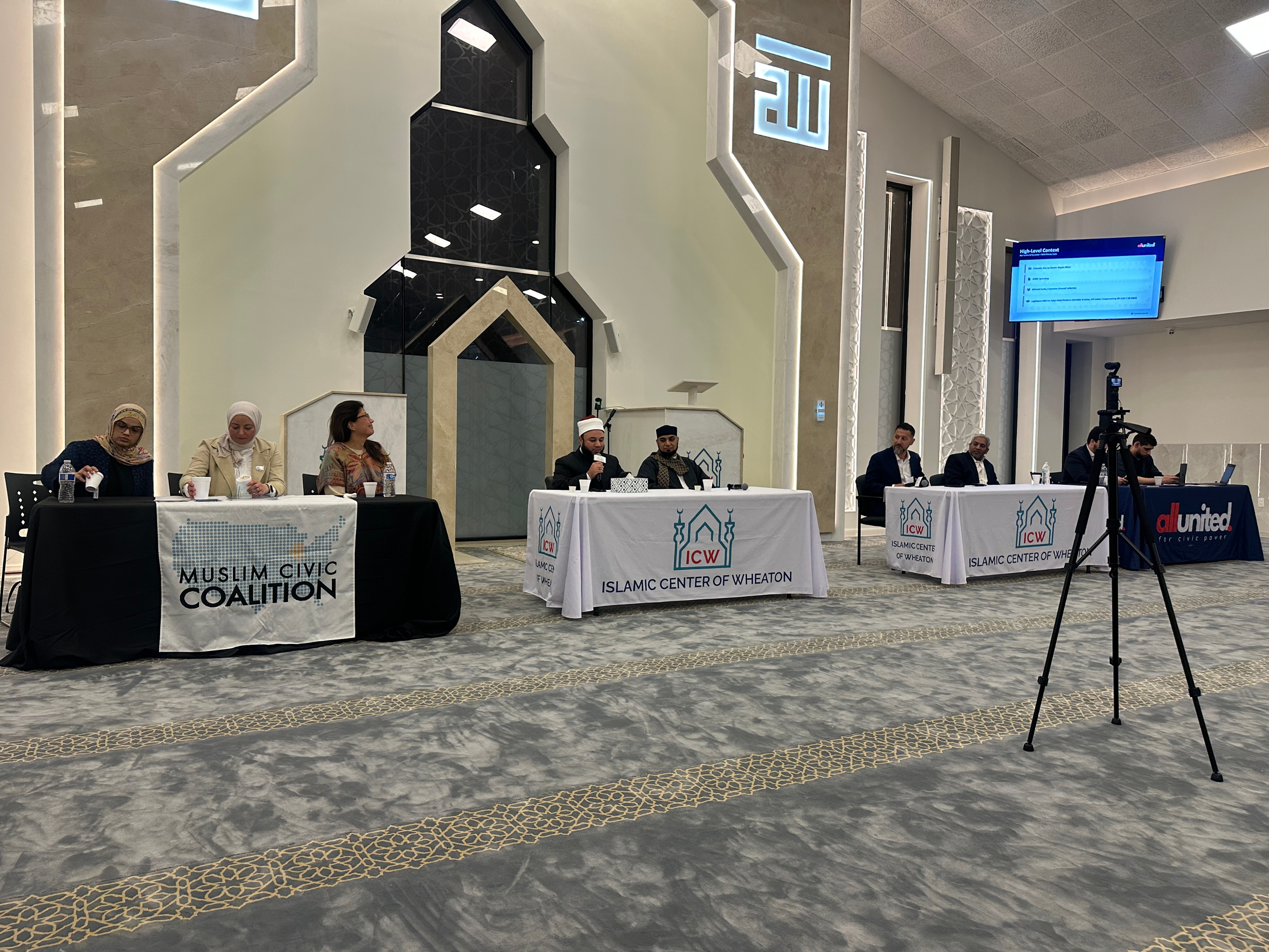 Muslim Civic Coalition Presents Illinois Muslim Voter Data at Islamic Center of Wheaton