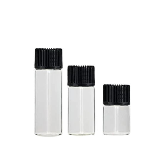 Glass Vials with Cap
